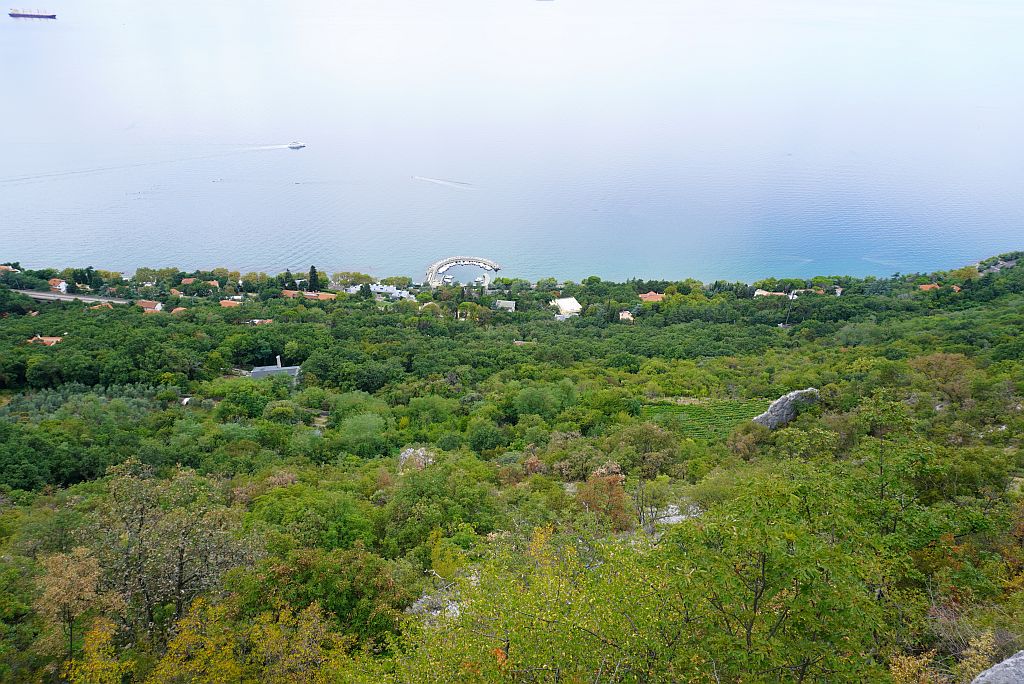 Ausblick von der Strada Napoleonica