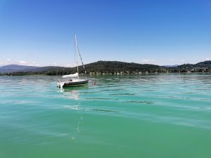 Segelboot am Wörthersee