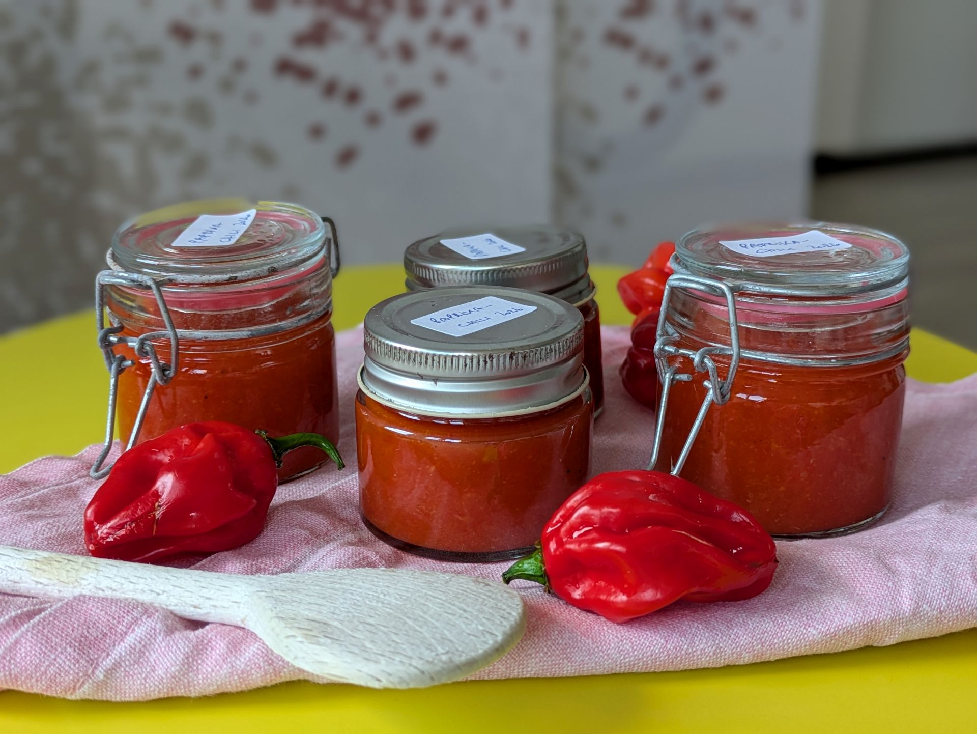 Paprika-Chili-Sauce selbst gemacht