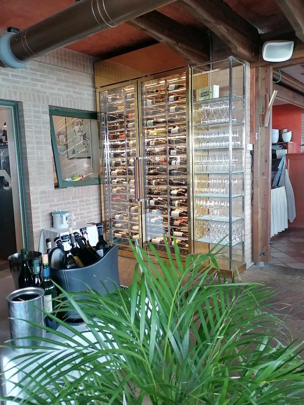 Weinkühlschrank im La Dinette Grado