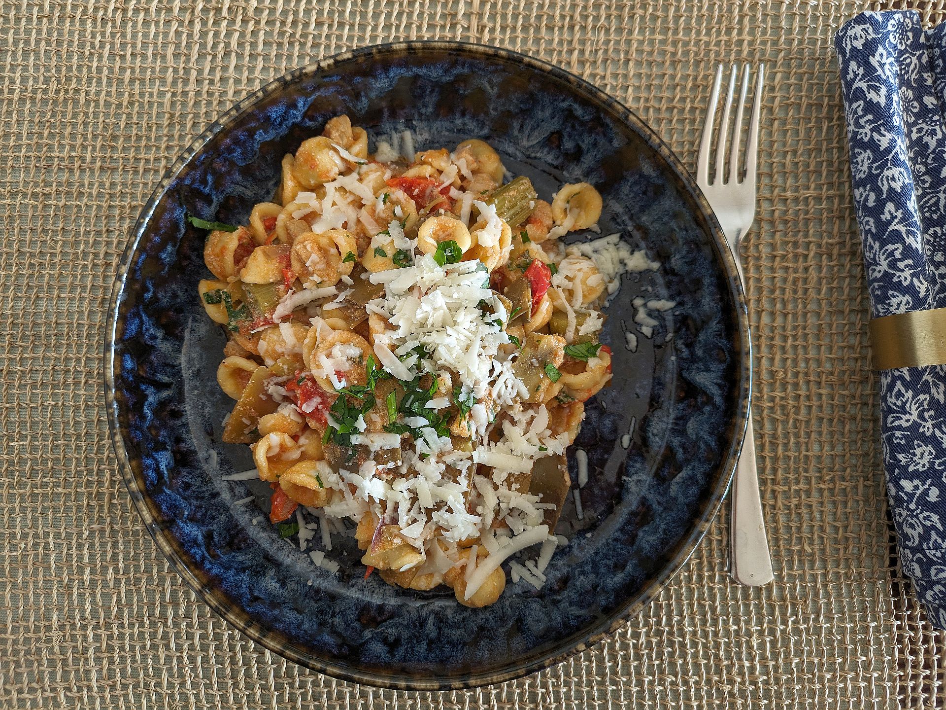 Pasta mit Artischocken