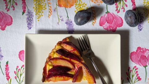 Zwetschken-Topfen-Tarte